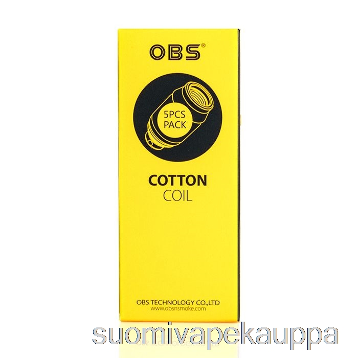 Vape Suomi Obs Cube Mini Vaihtokelat 1.2ohm N1 Kanthal Kela